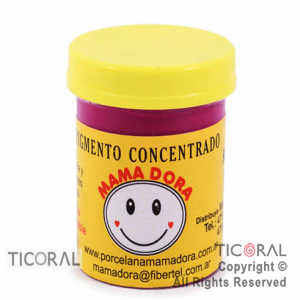 PIGMENTO CONCENTRADO P/PORCELANA FRIA FUCSIA X 15GR X 1